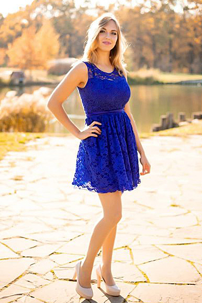 Graceful Liliya, 30 y.o. from Dnipro, Ukraine with Blonde hair — VeronikaLove