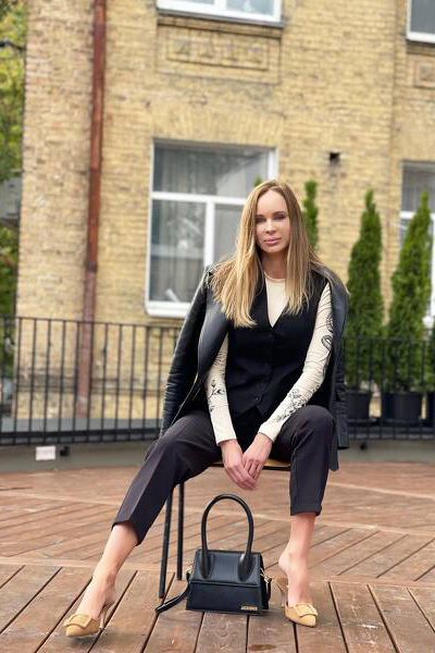 Radiant Natalia, 50 y.o. from Kyiv, Ukraine with Blonde hair — VeronikaLove