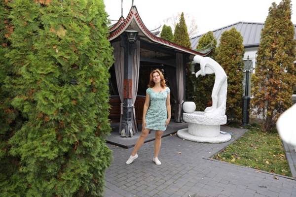 Alluring Liudmila, 50 y.o. from Khmelnytskyi, Ukraine with Brown hair — VeronikaLove