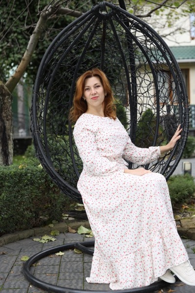 Alluring Liudmila, 50 y.o. from Khmelnytskyi, Ukraine with Brown hair — VeronikaLove