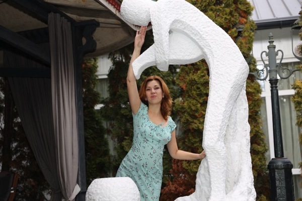 Alluring Liudmila, 50 y.o. from Khmelnytskyi, Ukraine with Brown hair — VeronikaLove